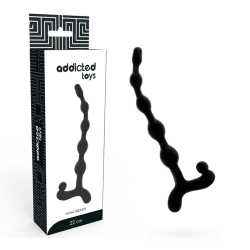 Addicted Toys - Balles Anal 22 Cm Noir